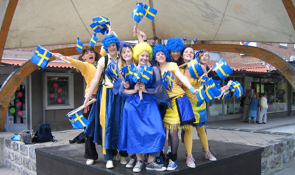 Nationaldagsfirande i Sandviken 2005.